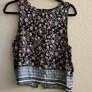Floral dress top
